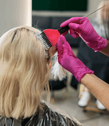 All Over Color & Haircut